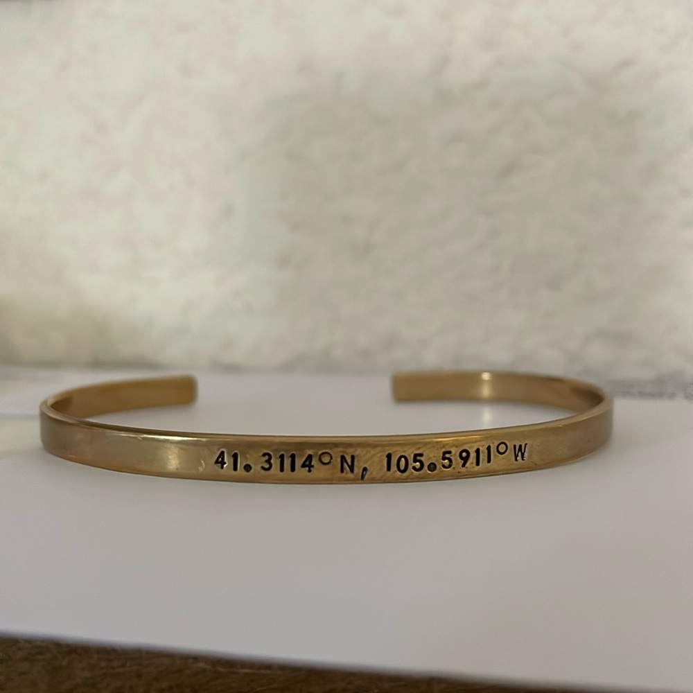 Cordinate adjustable cuff bracelet